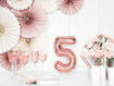 Picture of FOIL BALLOON NUMBER 5 ROSE GOLD 16 INCH